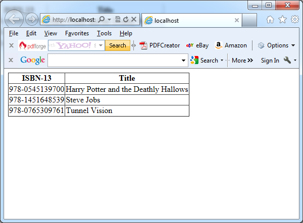 XML nonhierarchical data binding